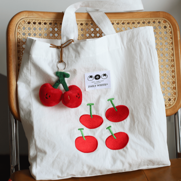 【🍒手工櫻桃包包】有內袋夾層 (複製)